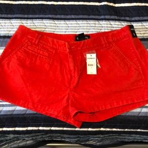 Express low rise shorts